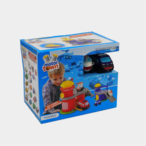 ست پارکینگ با ماشین  MOTOR TOWN Emergency Set MP1327